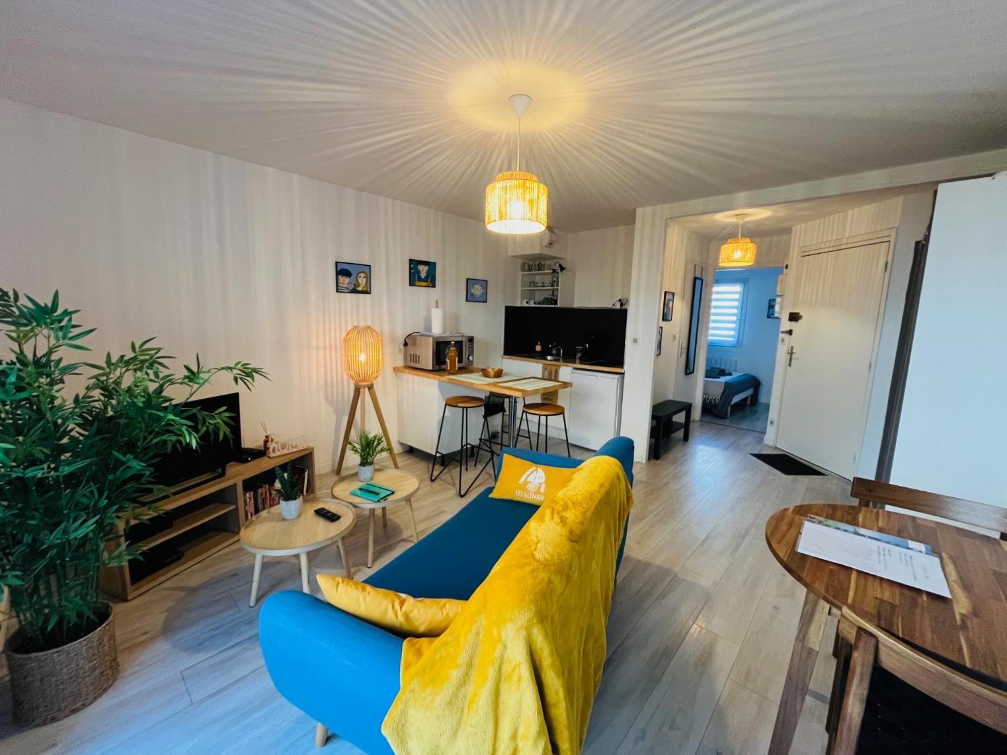 Appartement Au bord de l'eau à Concarneau Extérieur photo